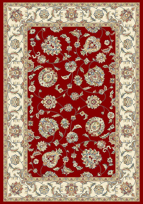 Dynamic Rugs Ancient Garden 57365 Red / Ivory Rugs.