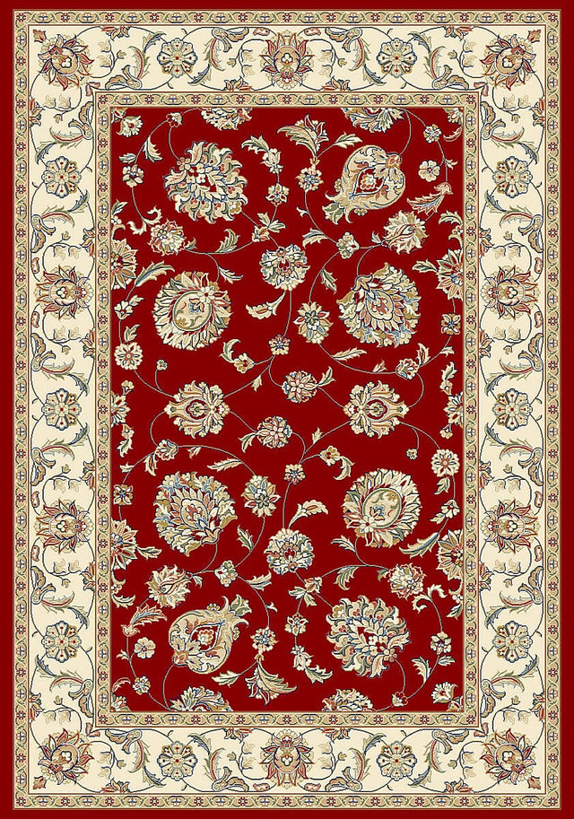 Dynamic Rugs Ancient Garden 57365 Red / Ivory Rugs.