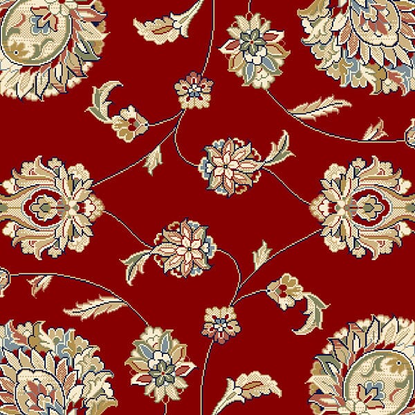 Dynamic Rugs Ancient Garden 57365 Red / Ivory Rugs.