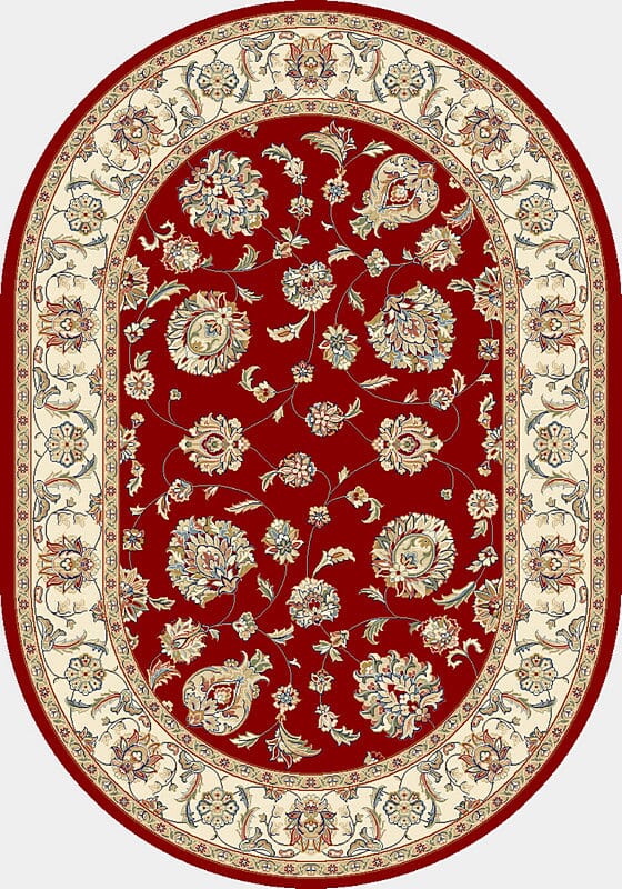 Dynamic Rugs Ancient Garden 57365 Red / Ivory Rugs.