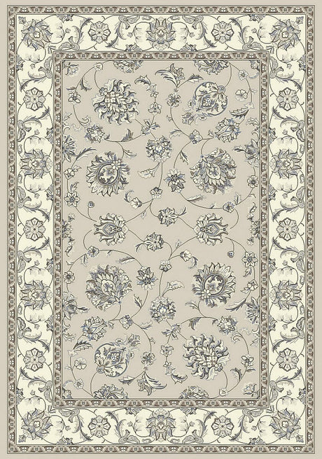 Dynamic Rugs Ancient Garden 57365 Soft Grey / Cream Rugs.