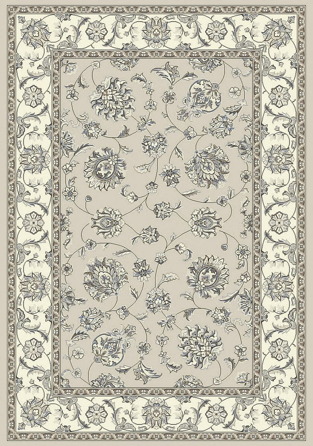 Dynamic Rugs Ancient Garden 57365 Soft Grey / Cream Rugs.