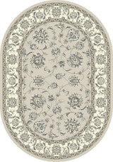 Dynamic Rugs Ancient Garden 57365 Soft Grey / Cream Rugs.