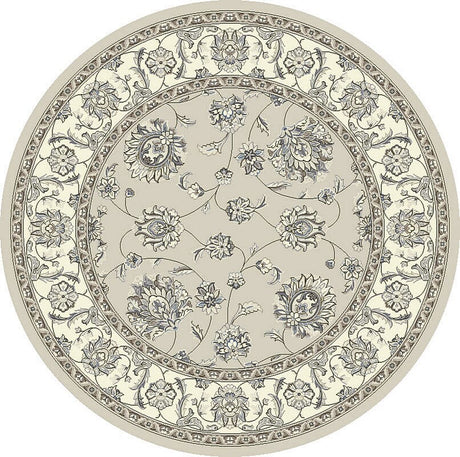 Dynamic Rugs Ancient Garden 57365 Soft Grey / Cream Rugs.