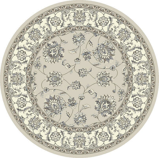 Dynamic Rugs Ancient Garden 57365 Soft Grey / Cream Rugs.