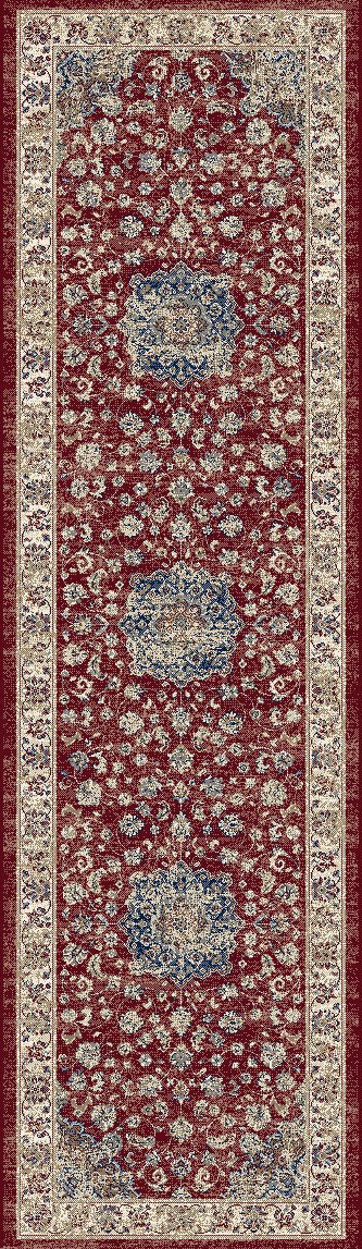 Dynamic Rugs Ancient Garden 57559 Red/Ivory Rugs.