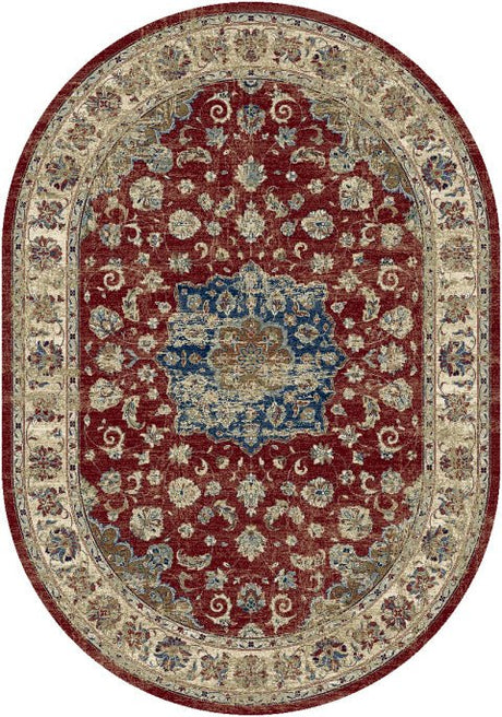 Dynamic Rugs Ancient Garden 57559 Red/Ivory Rugs.