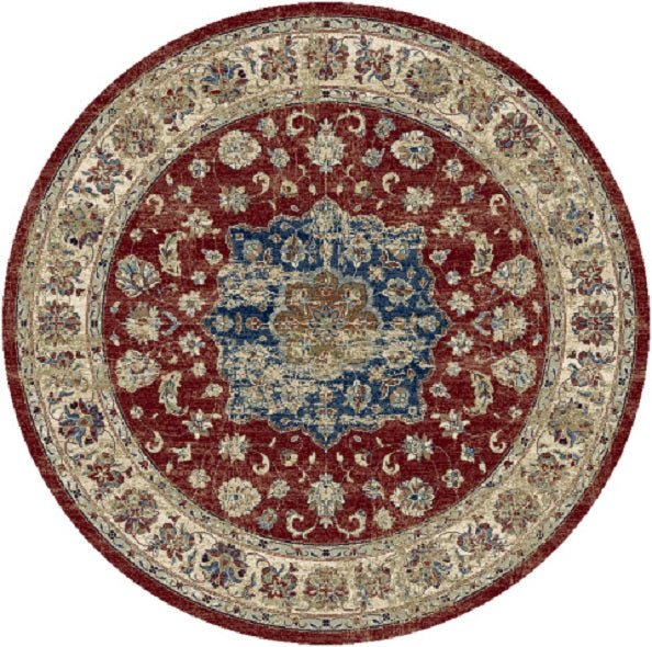 Dynamic Rugs Ancient Garden 57559 Red/Ivory Rugs.