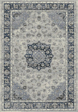 Dynamic Rugs Ancient Garden 57559 Silver / Blue Rugs.