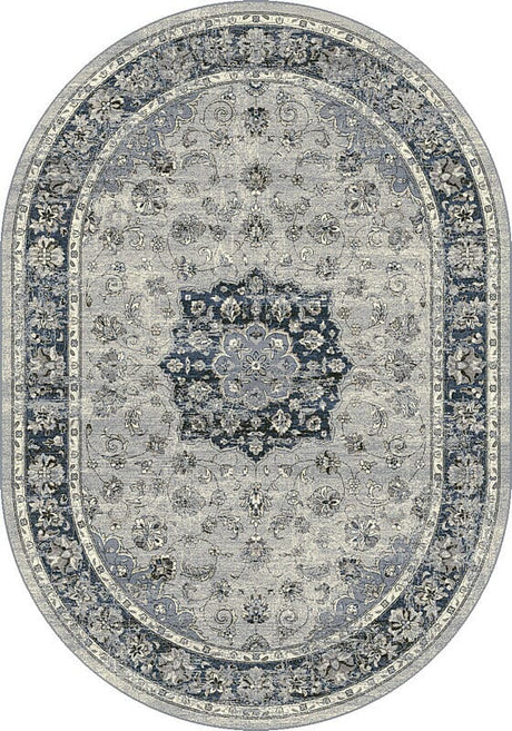 Dynamic Rugs Ancient Garden 57559 Silver / Blue Rugs.