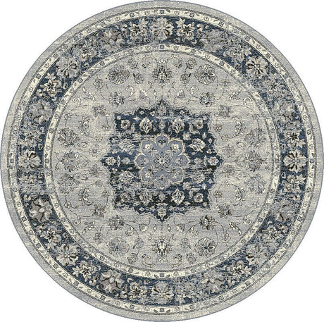 Dynamic Rugs Ancient Garden 57559 Silver / Blue Rugs.