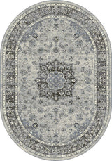 Dynamic Rugs Ancient Garden 57559 Silver / Grey Rugs.