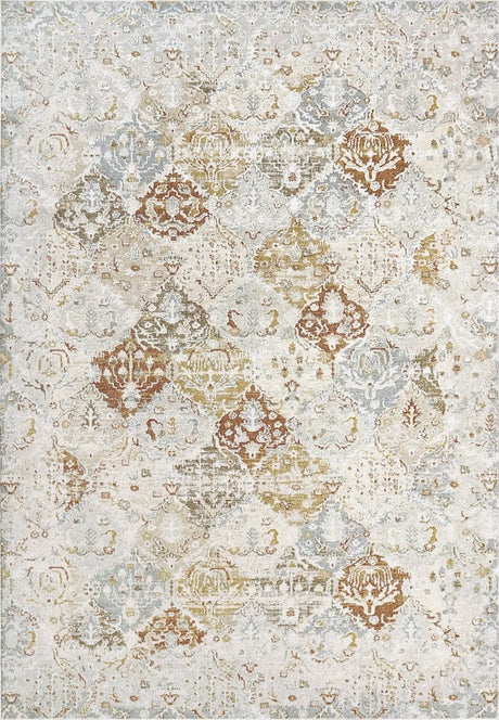 Dynamic Rugs Annalise 7602 Beige/Multi Rug.