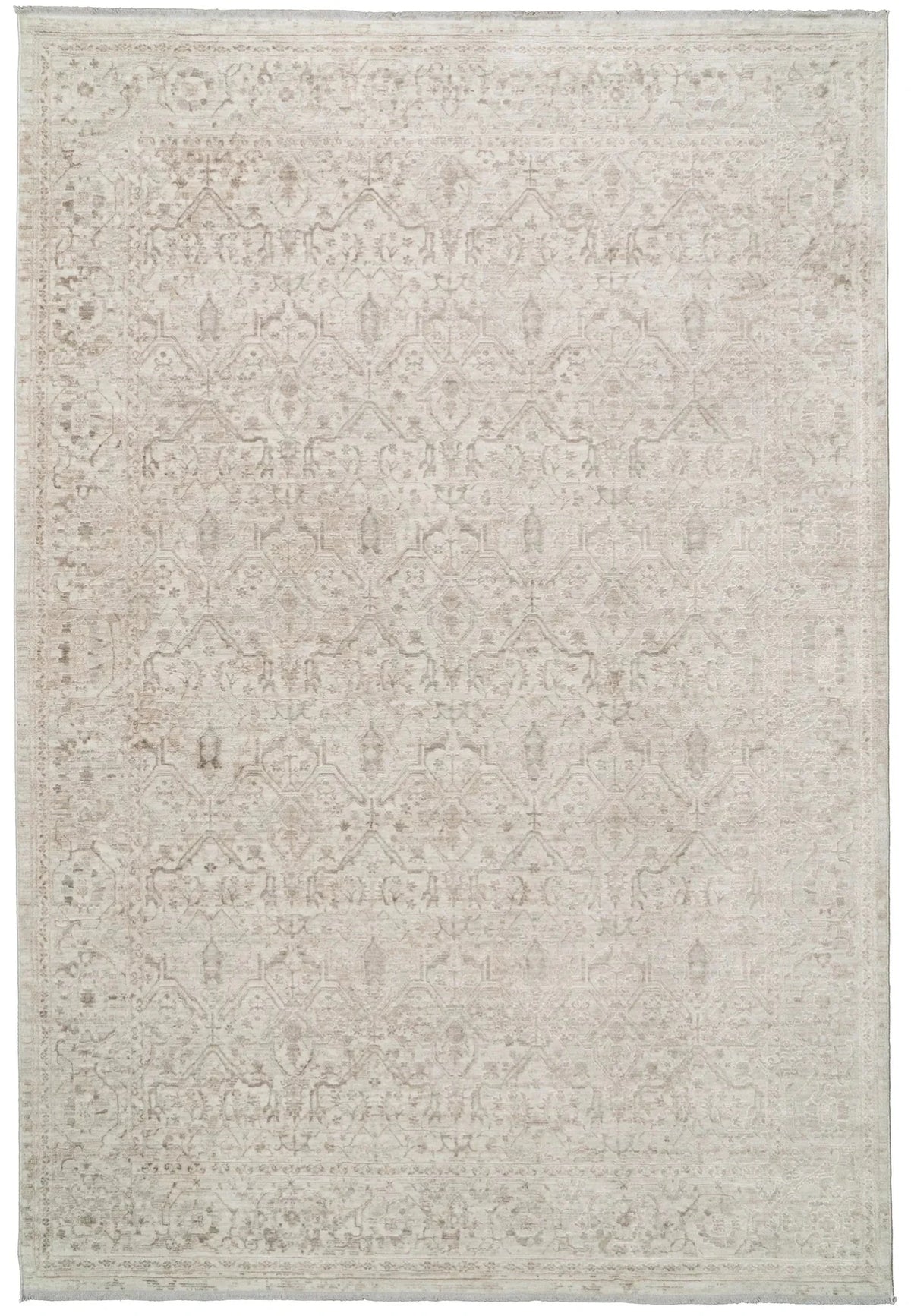 Dynamic Rugs Artemis 17544 Power Loomed Traditional Beige/Grey Rug - Rectangular