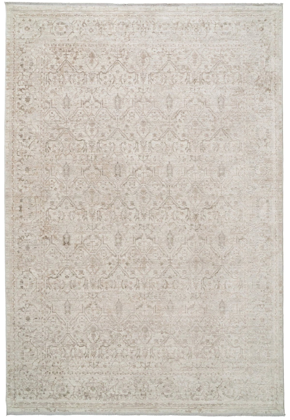 Dynamic Rugs Artemis 17544 Power Loomed Traditional Beige/Grey Rug