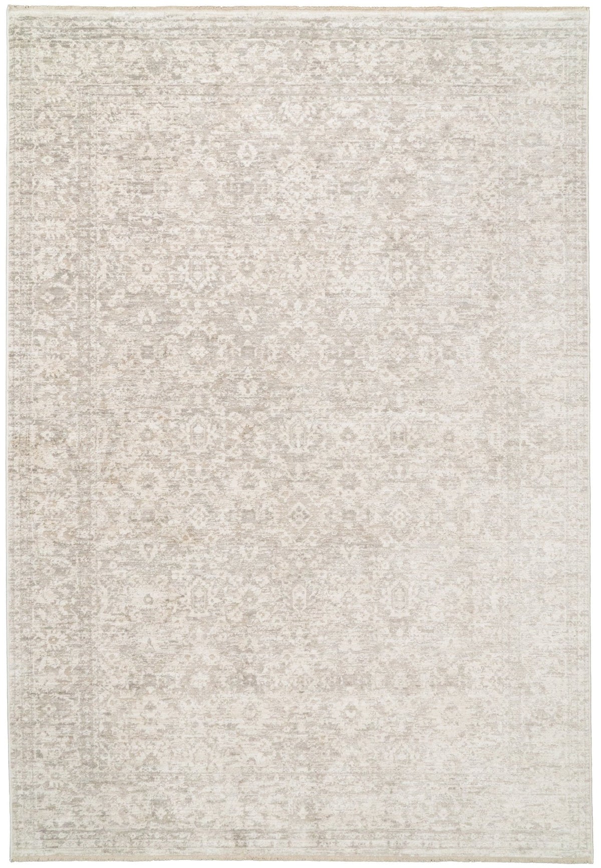 Dynamic Rugs Artemis 17553 Power Loomed Traditional Grey/Dark Grey Rug