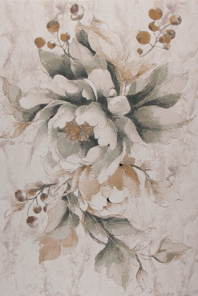 Dynamic Rugs Aspire 11362 Power Loomed Contemporary Cream/Beige/Multi Rug