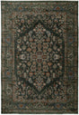 Dynamic Rugs Atlanta 11750 Power Loomed Traditional Navy/Multi Rug