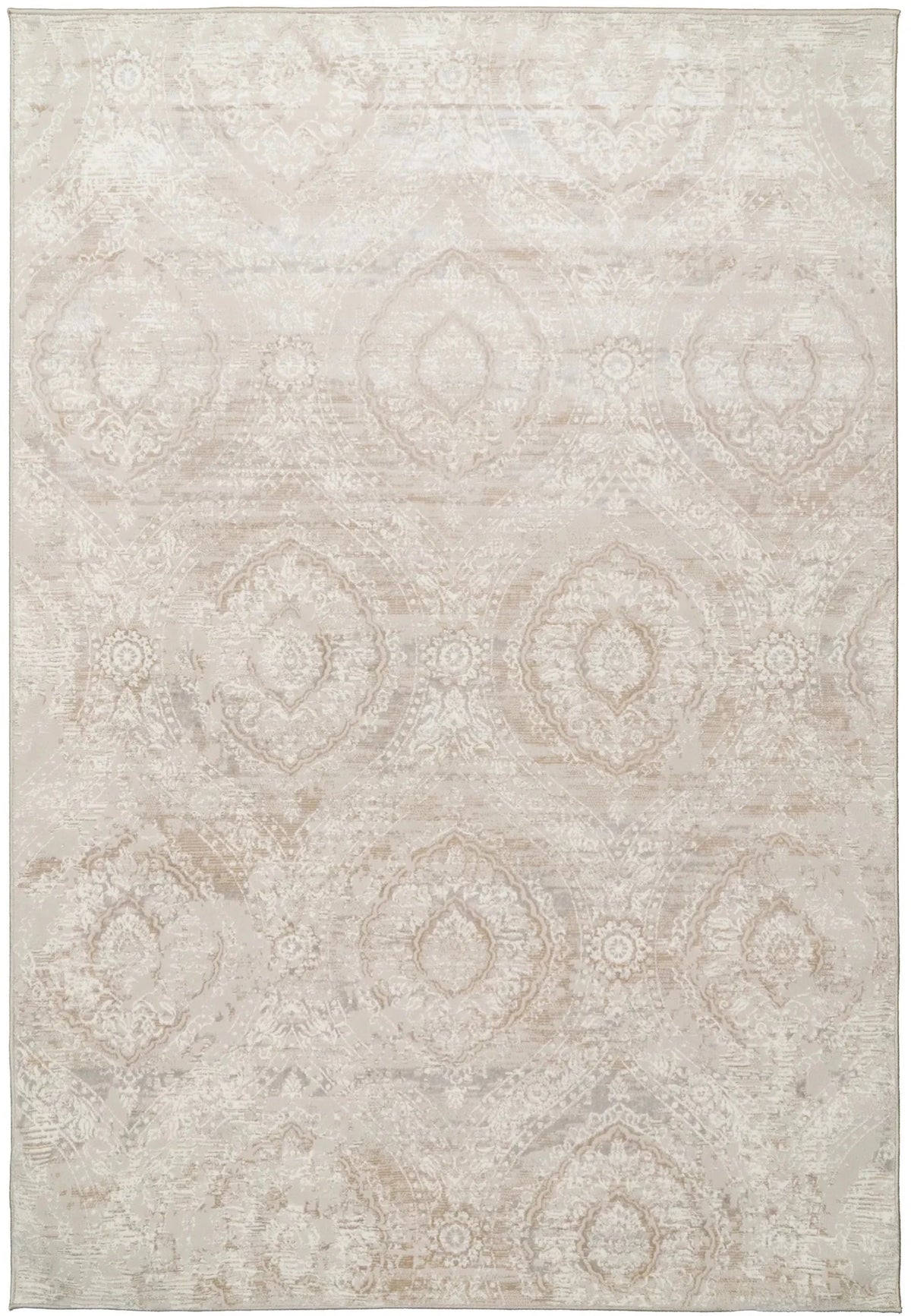 Dynamic Rugs Atlas 2573 Power Loomed Transitional Beige Rug - Rectangular