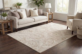 Dynamic Rugs Atlas 2573 Power Loomed Transitional Beige Rug - Room