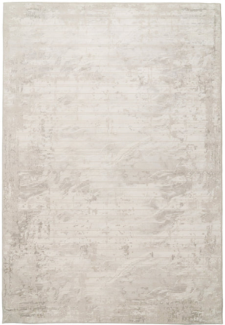 Dynamic Rugs Atlas 2574 Power Loomed Modern Ivory/Grey Rug
