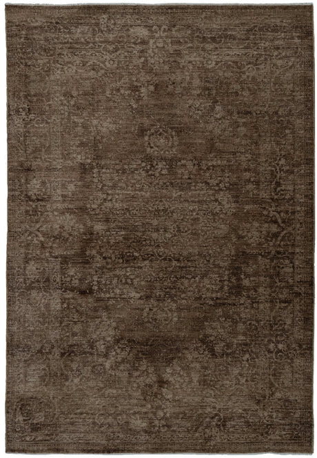 Dynamic Rugs Atmos 11980 Power Loomed Traditional Brown/Beige Rug