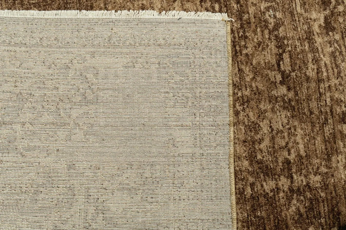 Dynamic Rugs Atmos 11980 Power Loomed Traditional Brown/Beige Rug - Corner