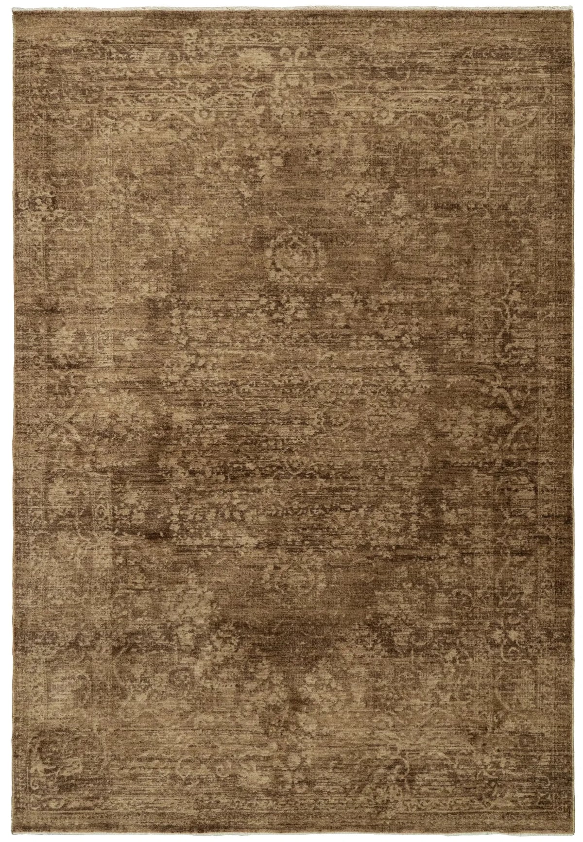 Dynamic Rugs Atmos 11980 Power Loomed Traditional Brown/Beige Rug - Rectangular