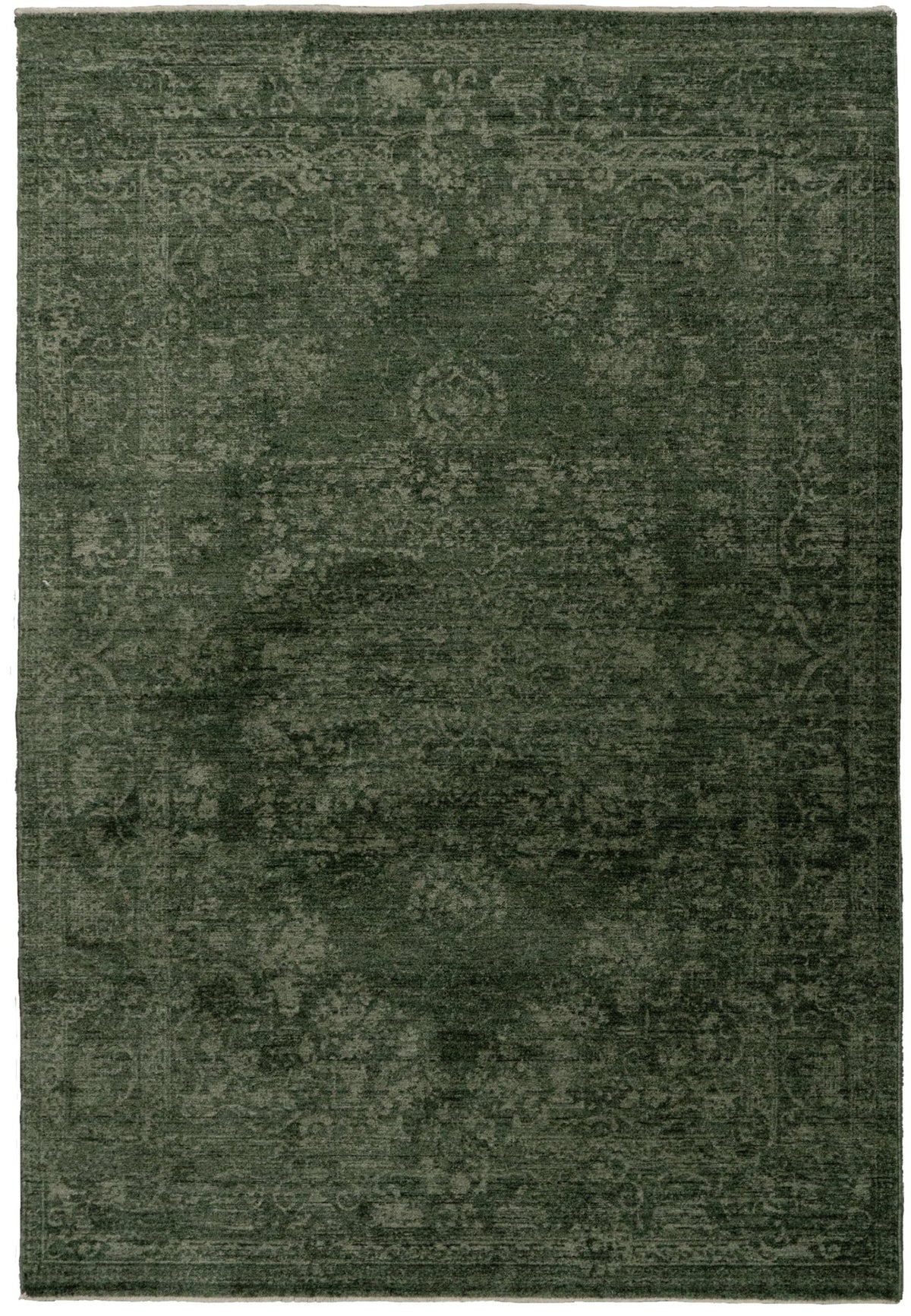 Dynamic Rugs Atmos 11980 Power Loomed Traditional Green Rug