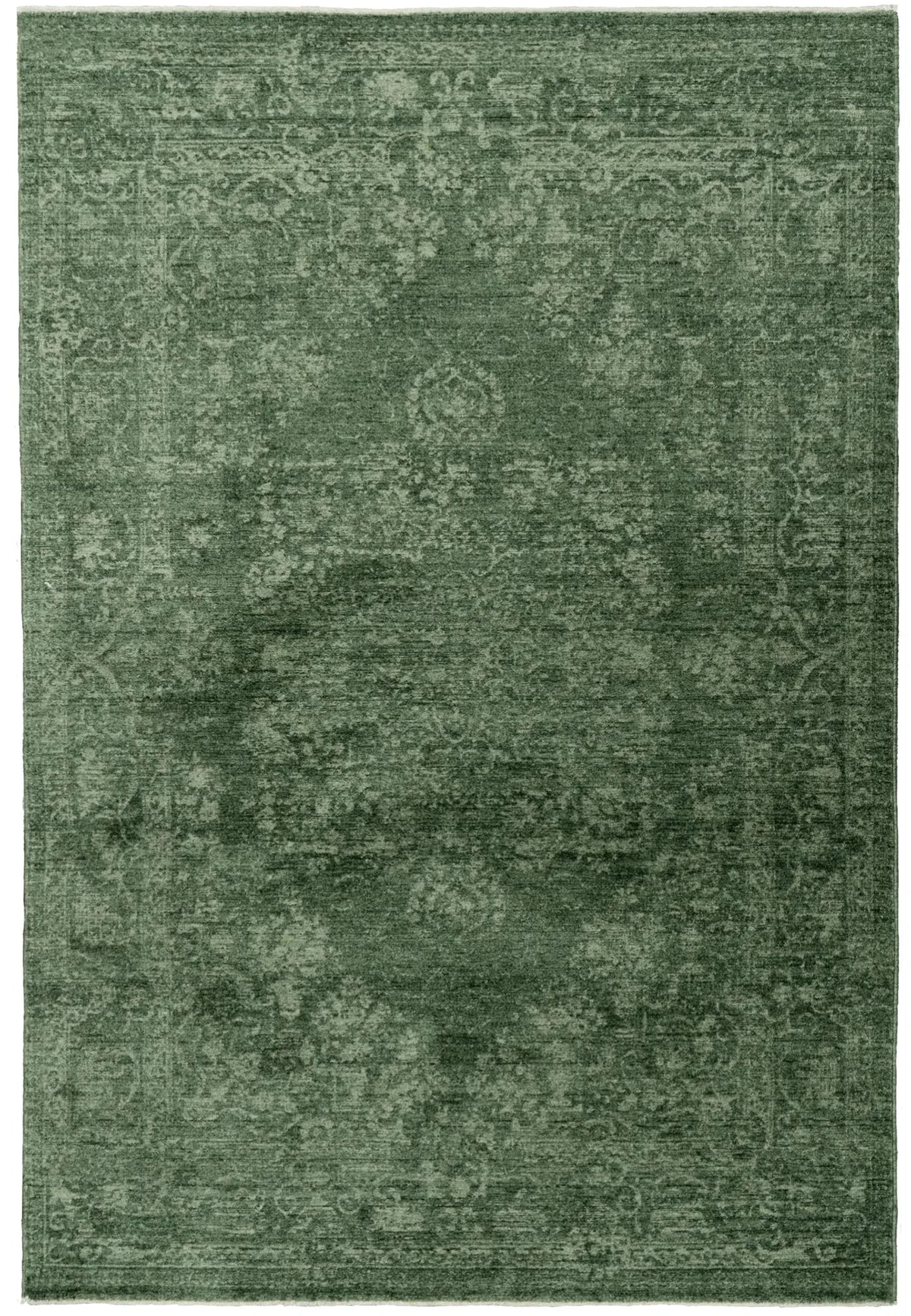 Dynamic Rugs Atmos 11980 Power Loomed Traditional Green Rug - Rectangular