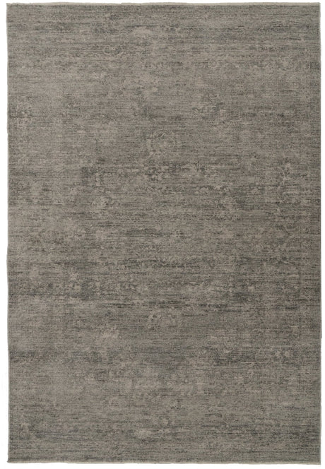 Dynamic Rugs Atmos 11980 Power Loomed Traditional Grey/Dark Grey Rug