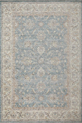 Dynamic Rugs Autumn 10920 Power Loomed Traditional Blue/Beige Rug