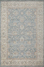 Dynamic Rugs Autumn 10920 Power Loomed Traditional Blue/Beige Rug