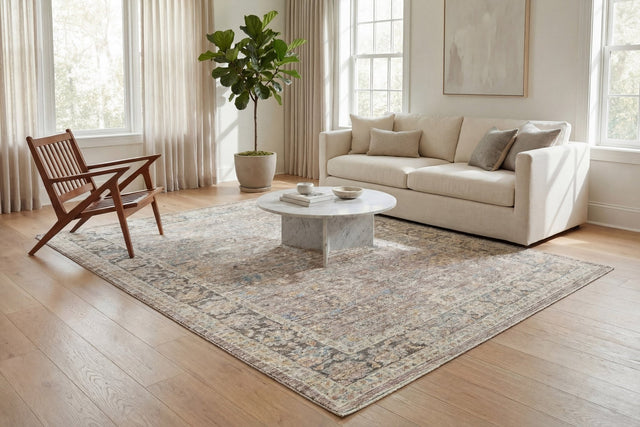 Dynamic Rugs Autumn 10922 Power Loomed Traditional Brown/Multi Rug