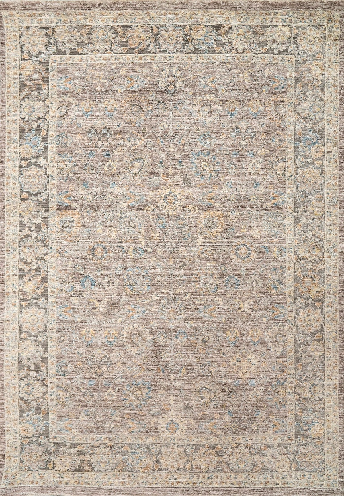 Dynamic Rugs Autumn 10922 Power Loomed Traditional Brown/Multi Rug