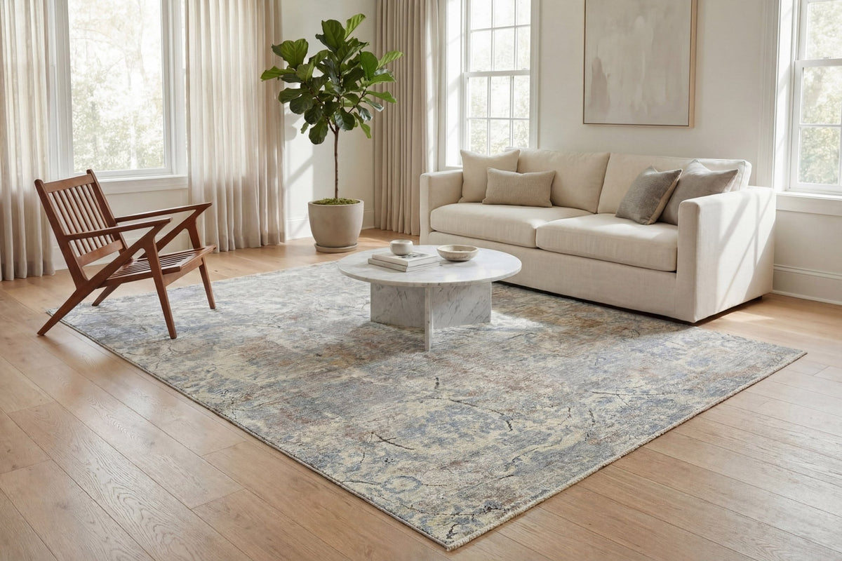 Dynamic Rugs Autumn 10924 Power Loomed Modern Grey/Cream/Multi Rug
