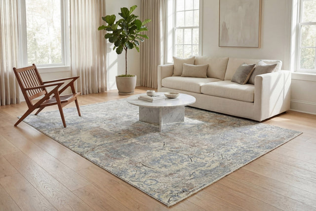 Dynamic Rugs Autumn 10924 Power Loomed Modern Grey/Cream/Multi Rug