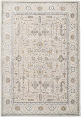 Dynamic Rugs Azure 12584 Power Loomed Traditional Ivory/Grey/Blue Rug