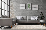 Dynamic Rugs Azure 12586 Power Loomed Traditional Ivory/Grey/Blue Rug