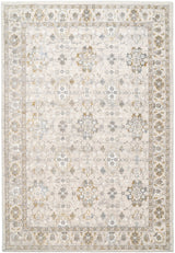 Dynamic Rugs Azure 12586 Power Loomed Traditional Ivory/Grey/Blue Rug