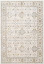 Dynamic Rugs Azure 12586 Power Loomed Traditional Ivory/Grey/Blue Rug