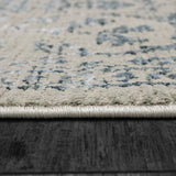 Dynamic Rugs Bailey 3880 Grey/Blue Rug.