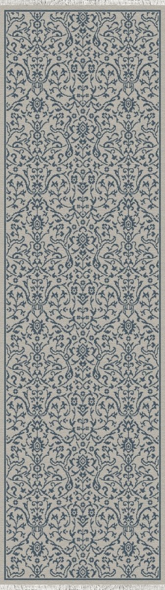 Dynamic Rugs Bailey 3880 Grey/Blue Rug.