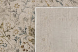 Dynamic Rugs Bloomfield 19601 Power Loomed Transitional Cream/Multi Rug - Corner