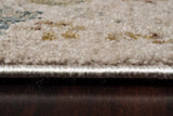 Dynamic Rugs Bloomfield 19601 Power Loomed Transitional Cream/Multi Rug