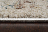 Dynamic Rugs Bloomfield 19604 Power Loomed Modern Grey/Beige Rug