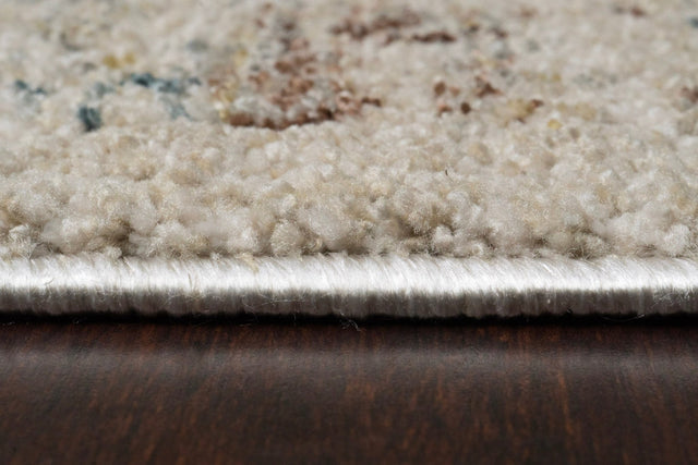 Dynamic Rugs Bloomfield 19604 Power Loomed Modern Grey/Beige Rug