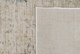 Dynamic Rugs Bloomfield 19604 Power Loomed Modern Grey/Beige Rug - Corner