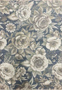 Dynamic Rugs Botanica 13361 Power Loomed Contemporary Navy/Beige Rug