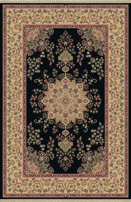 Dynamic Rugs Brilliant 7201 Black Rugs.